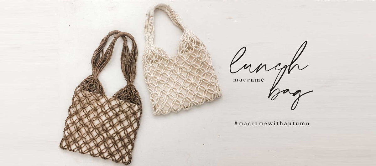 Macrame tiffin bag new arrivals