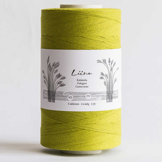 Liina Kalanka Cotton Twine 12 Ply - Lime Green No. 50